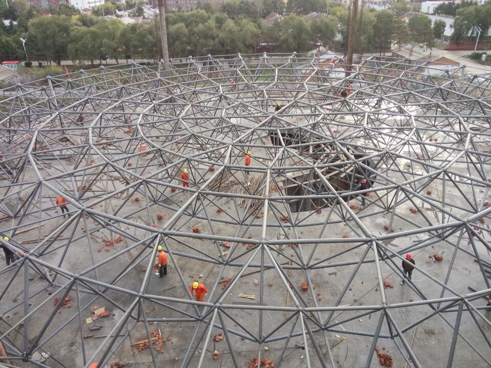 古交全民健身中心网架